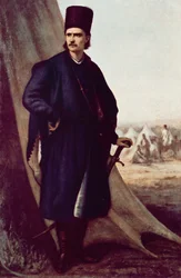 Portræt af Tudor (Theodor) Vladimirescu